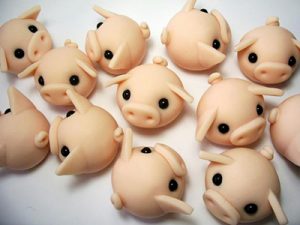 Животные из полимерной глины