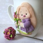 Красивый декор на кружке Красивый декор на кружке