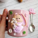 Кружка с милым декором Кружка с милым декором