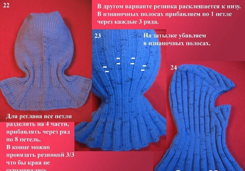 Вязанная шапка-шлем для девочки, мальчика моделей спицами, крючком со схемами, описанием и видео мк для начинающих