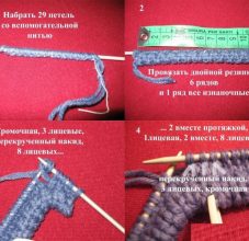Вязанная шапка-шлем для девочки, мальчика моделей спицами, крючком со схемами, описанием и видео мк для начинающих