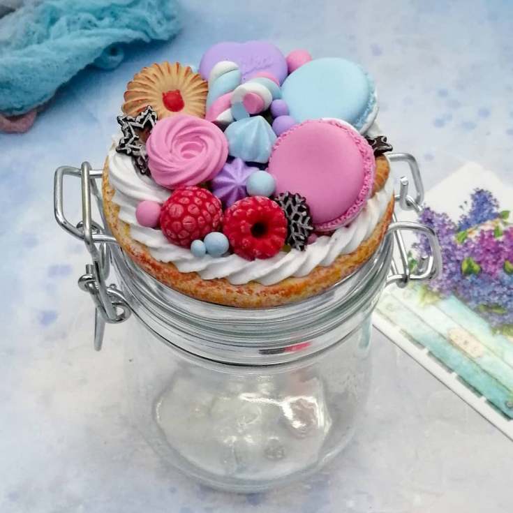 Баночки из полимерной глины