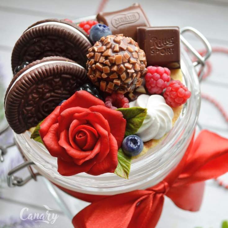 Баночки из полимерной глины