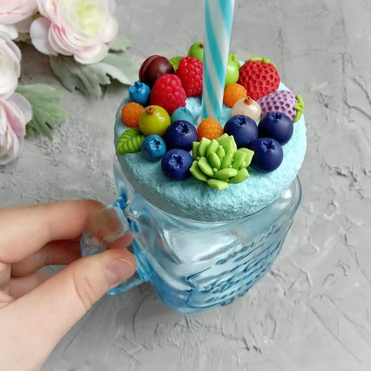 Баночки из полимерной глины