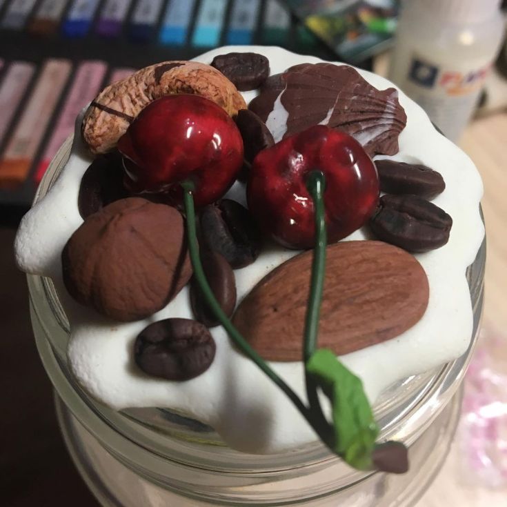 Баночки из полимерной глины
