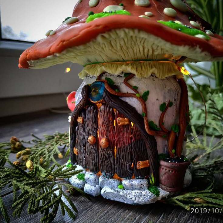 Баночки из полимерной глины